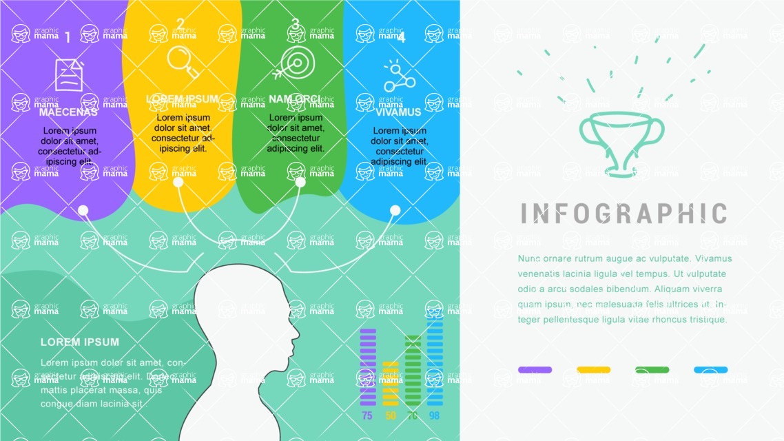 Infographic Templates Collection - Vector, Photoshop, PowerPoint, Google Slides - Thinking Infographic Template